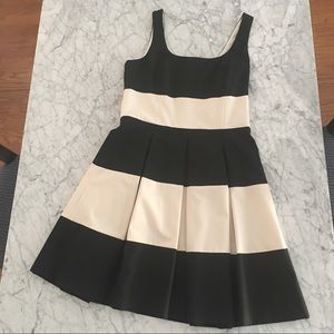 Banana Republic Striped Fit & Flare Dress